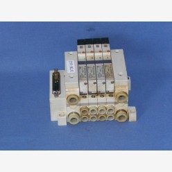 SMC VQ1101N-5 pneumatic block for 4 x 10mm